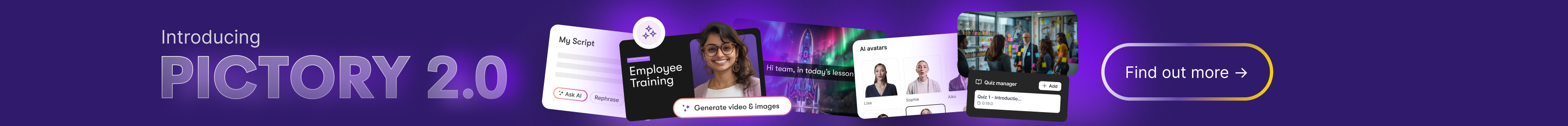 Introducing Pictory 2.0 – AI video creation